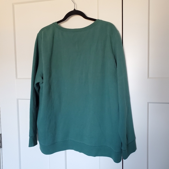 LIFE IS GOOD GREEN 2XL Graphic Crewneck Sweater - Picture 5 of 5